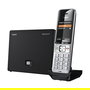 Gigaset BasicLine IP+COMFORT 500HX - Teléfono DECT Inalámbrico, Contestador, Identificador de Llamadas, Pantalla 2.2", Negro y Plata
