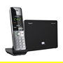 Gigaset BasicLine IP+COMFORT 500HX - Teléfono DECT Inalámbrico, Contestador, Identificador de Llamadas, Pantalla 2.2", Negro y Plata
