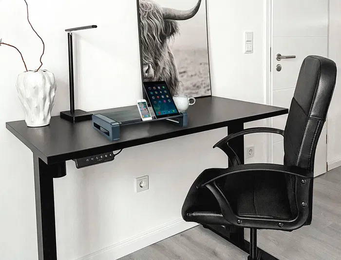 Q-connect Soporte para Monitor Deluxe 486x276x96 mm | Eleva el Monitor a 24'' Q-connect Soporte para Monitor Deluxe 486x276x96 mm | Eleva el Monitor a 24''