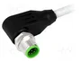MURRELEKTRONIK Cable para sensores M12 macho angular 8 pines 3m