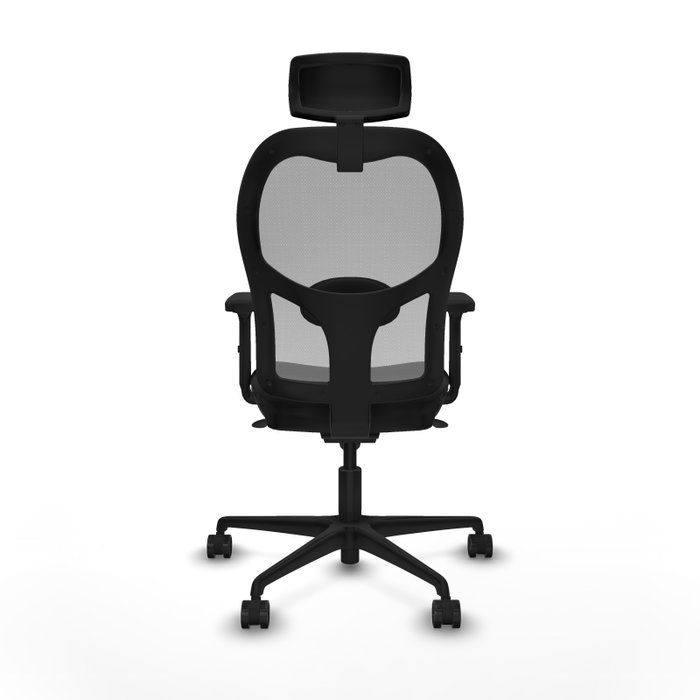 PIQUERAS Y CRESPO Silla de oficina Jorquera con mecanismo Sincro, Negro y Gris PIQUERAS Y CRESPO Silla de oficina Jorquera con mecanismo Sincro, Negro y Gris