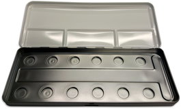 Finetec Caja de metal para 12 pastillas F12