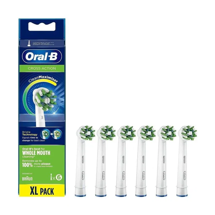 Oral-B Recambios CrossAction, Pack de 6 unidades Oral-B Recambios CrossAction, Pack de 6 unidades