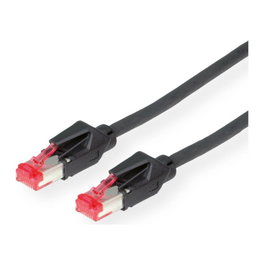 SECOMP Cable de parcheo DRAKA Cat.6 (Clase E) S/FTP, UC900 TM21, LSOH, 3 m, negro