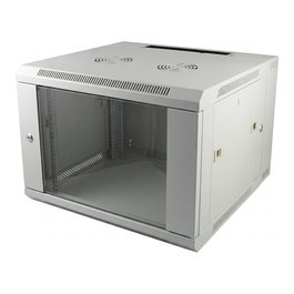 ALLNET Armario de red 19 pulg. 12HE 1 pieza SMQ-Serie Lichtgrau