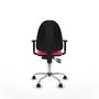 PIQUERAS Y CRESPO Silla de oficina Aýna Rosa con Brazos 1D