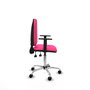 PIQUERAS Y CRESPO Silla de oficina Aýna Rosa con Brazos 1D