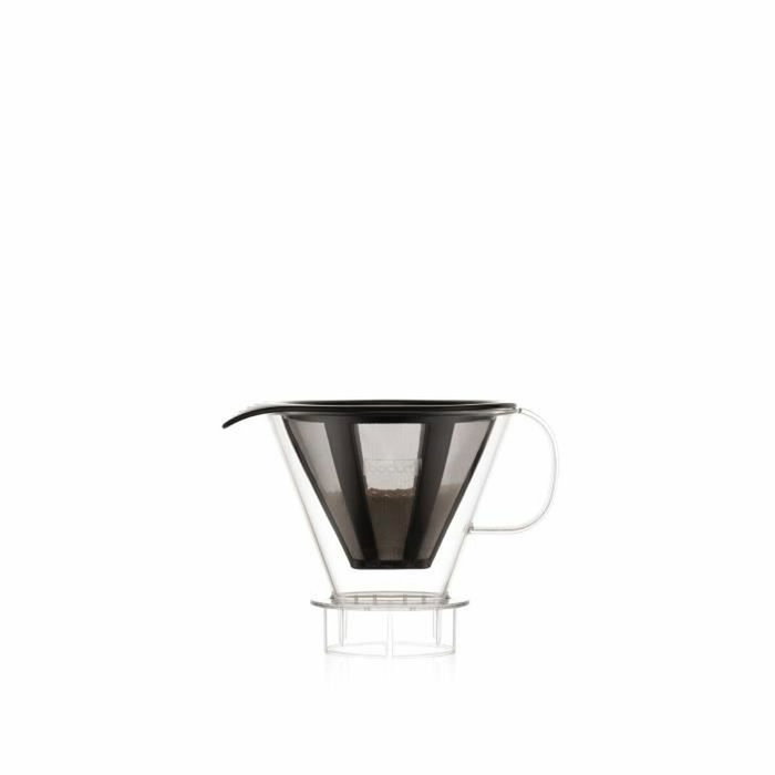 Bodum Cafetera MELIOR con filtro de acero inoxidable, 5 tazas, 0,6 l