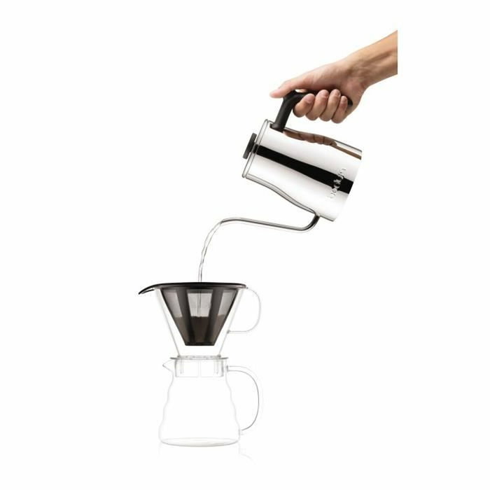 Bodum Cafetera MELIOR con filtro de acero inoxidable, 5 tazas, 0,6 l