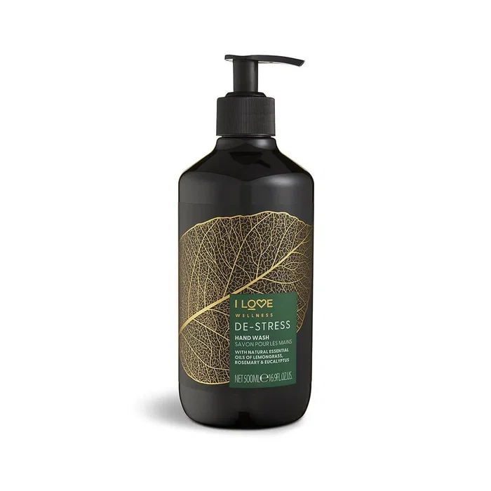 I Love Wellness De-Stress Jabón Líquido de Lemongrass, Romero y Eucalipto 500 ml I Love Wellness De-Stress Jabón Líquido de Lemongrass, Romero y Eucalipto 500 ml