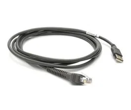 Zebra CBA-U26-S09EAR Accesorio para Lector de Código de Barras Negro 2,8 m