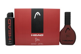 Head Fire Gift Set: EDT 100ml - Deodorant Spray 200ml