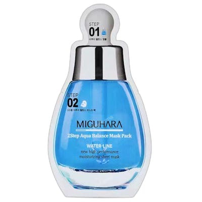 Miguhara 2 STEP AQUA BALANCE MASK PACK 2 u