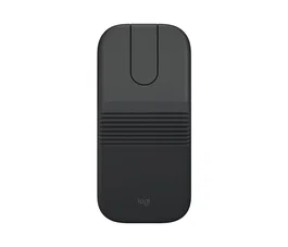 Logitech Mobi Fold Ratón de Viajes Ambidextro Grafito