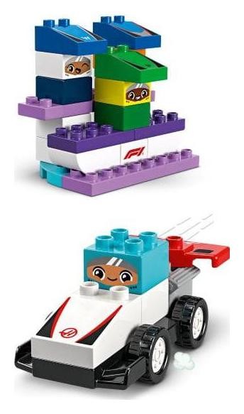 Lego DUPLO Coches de carreras y pilotos del equipo de F1 My Town 10445 Lego DUPLO Coches de carreras y pilotos del equipo de F1 My Town 10445
