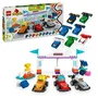 LEGO DUPLO 10445 Coches de Carreras y Pilotos de un Equipo de F1 - Juguete para Niños y Niñas de 2 Años