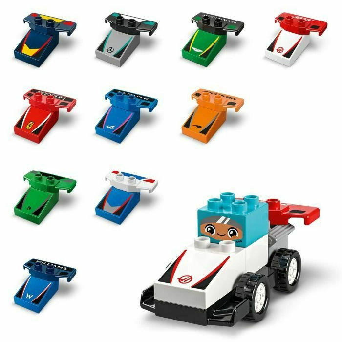 Lego DUPLO Coches de carreras y pilotos del equipo de F1 My Town 10445 Lego DUPLO Coches de carreras y pilotos del equipo de F1 My Town 10445