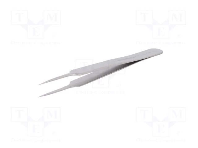 LINDSTRÖM Pinza de precisión rectos 110mm SMD