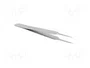LINDSTRÖM Pinza de precisión rectos 110mm SMD
