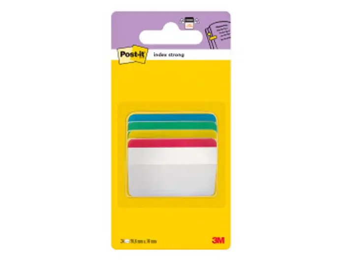 Post-it Index Banderitas Separadoras Rígidas 24 Unidades Multicolor Post-it Index Banderitas Separadoras Rígidas 24 Unidades Multicolor
