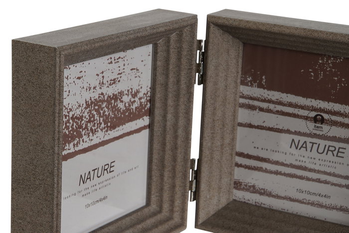 DKD Home Decor Set de 3 Marcos de Fotos 10x10 Surtido