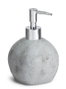DKD Home Decor Dosificador Gris Plateado Cemento y PP 10 x 15.3 x 10 cm (2 Unidades)