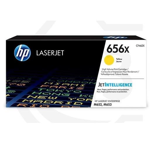 HP Cartucho de tóner 656X Amarillo (CF462X)