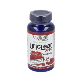 Vbyotics Uriclear (Utirose Y Cranberry) Suplemento para la Salud del Sistema Urinario - 90 Cápsulas