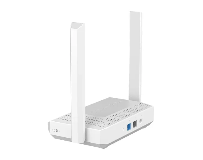 Keenetic Racer (KN-Sex/ a 4010) Router Wi-Fi 6 AX3000 Mesh de Doble Banda con 2 Puertos Gigabit Ethernet, Blanco
