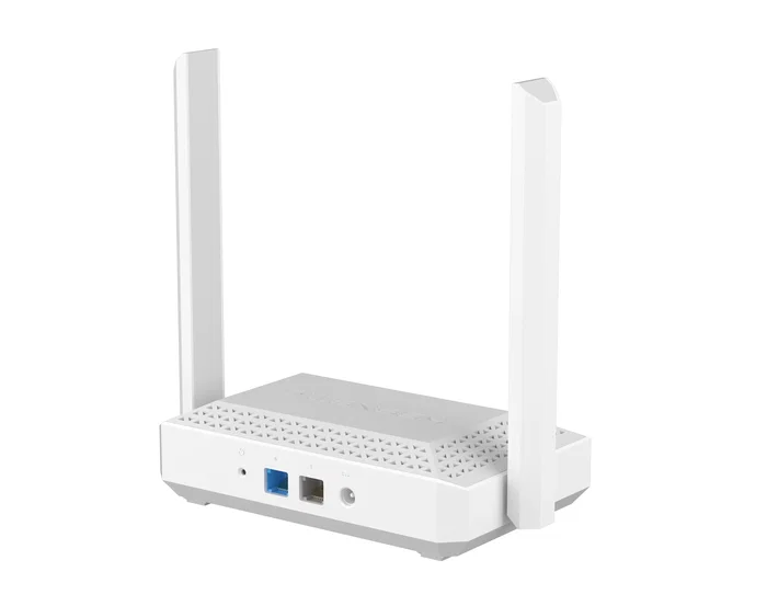 Keenetic Racer (KN-Sex/ a 4010) Router Wi-Fi 6 AX3000 Mesh de Doble Banda con 2 Puertos Gigabit Ethernet, Blanco