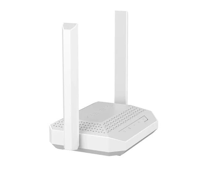 Keenetic Racer (KN-Sex/ a 4010) Router Wi-Fi 6 AX3000 Mesh de Doble Banda con 2 Puertos Gigabit Ethernet, Blanco