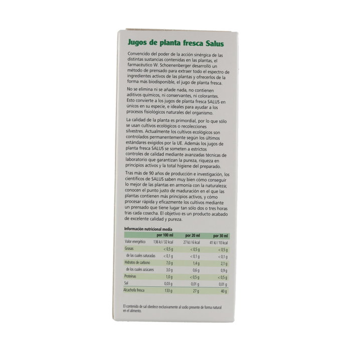 Salus Jugo de Alcachofa 200ml