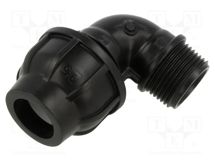 GEBO Conector de apriete de polipropileno G 1 de rosca externa GEBO Conector de apriete de polipropileno G 1 de rosca externa
