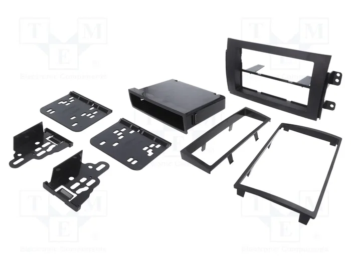 METRA Bastidor de montaje de radio para Suzuki SX4 2007-2013, 1 DIN/2 DIN, Negro METRA Bastidor de montaje de radio para Suzuki SX4 2007-2013, 1 DIN/2 DIN, Negro