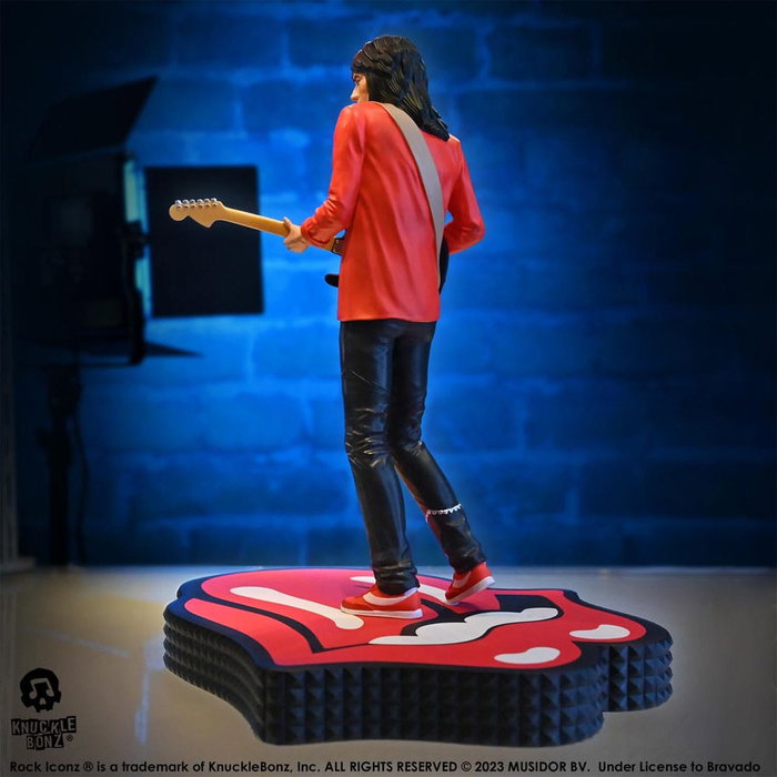 The Rolling Stones Estatua Rock Iconz Ronnie Wood (Tattoo You Tour 1981) 22 cm