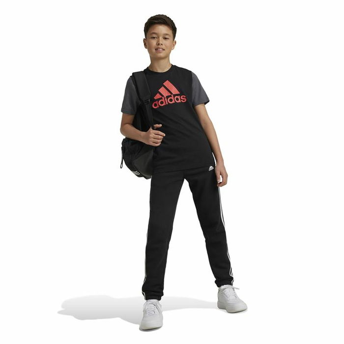 Camiseta de Manga Corta Unisex Adidas Essentials Negro