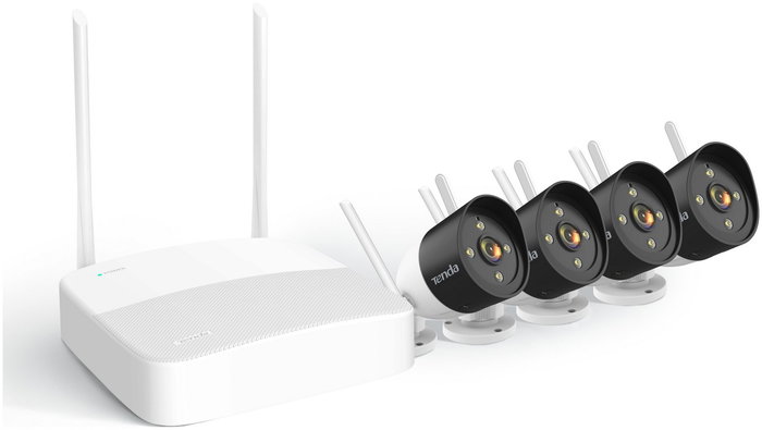 Tenda K4W-3TC Kit Videograbador con Cámara Inalámbrica de Vigilancia, 4 Canales Tenda K4W-3TC Kit Videograbador con Cámara Inalámbrica de Vigilancia, 4 Canales