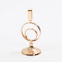 DKD Home Decor Portavelas de Metal Dorado Colección BALANCE