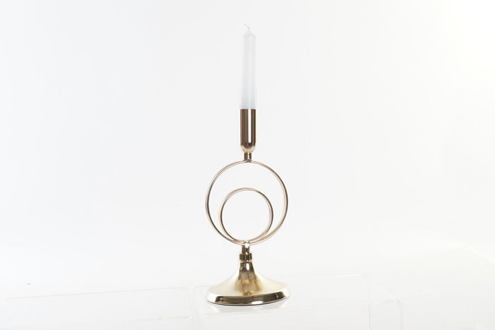 DKD Home Decor Portavelas de Metal Dorado Colección BALANCE DKD Home Decor Portavelas de Metal Dorado Colección BALANCE