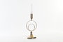DKD Home Decor Portavelas de Metal Dorado Colección BALANCE