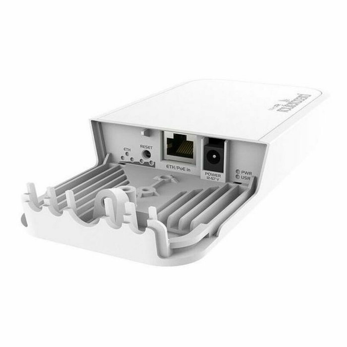 MikroTik RBWAPG-60ADKIT Bridge Wireless Wire de 60 GHz, Kit de 2 Unidades, Blanco
