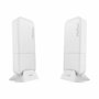 MikroTik RBWAPG-60ADKIT Bridge Wireless Wire de 60 GHz, Kit de 2 Unidades, Blanco