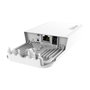 MikroTik RBWAPG-60ADKIT Bridge Wireless Wire de 60 GHz, Kit de 2 Unidades, 1 Gbps, PoE, RouterOS, 200 m Exteriores, Blanco