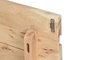 DKD Home Decor Indi acacia 1c25 Mueble TV Natural 150 x 61 x 40 cm