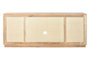 DKD Home Decor Indi acacia 1c25 Mueble TV Natural 150 x 61 x 40 cm