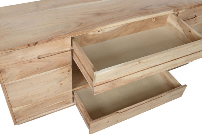 DKD Home Decor Indi acacia 1c25 Mueble TV Natural 150 x 61 x 40 cm DKD Home Decor Indi acacia 1c25 Mueble TV Natural 150 x 61 x 40 cm
