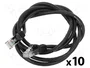 LANBERG Patch cord Cat 6 U/UTP 1,5m RJ45 negro