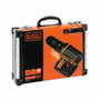 Black + Decker BDCDC18BAFC Taladro-atornillador 18 V con 80 accesorios
