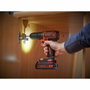 Black + Decker BDCDC18BAFC Taladro-atornillador 18 V con 80 accesorios