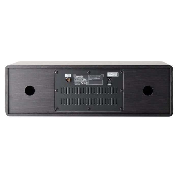 Panasonic SC-DM202EG-K Microcadena de música con CD, DAB+ y Bluetooth, Negro